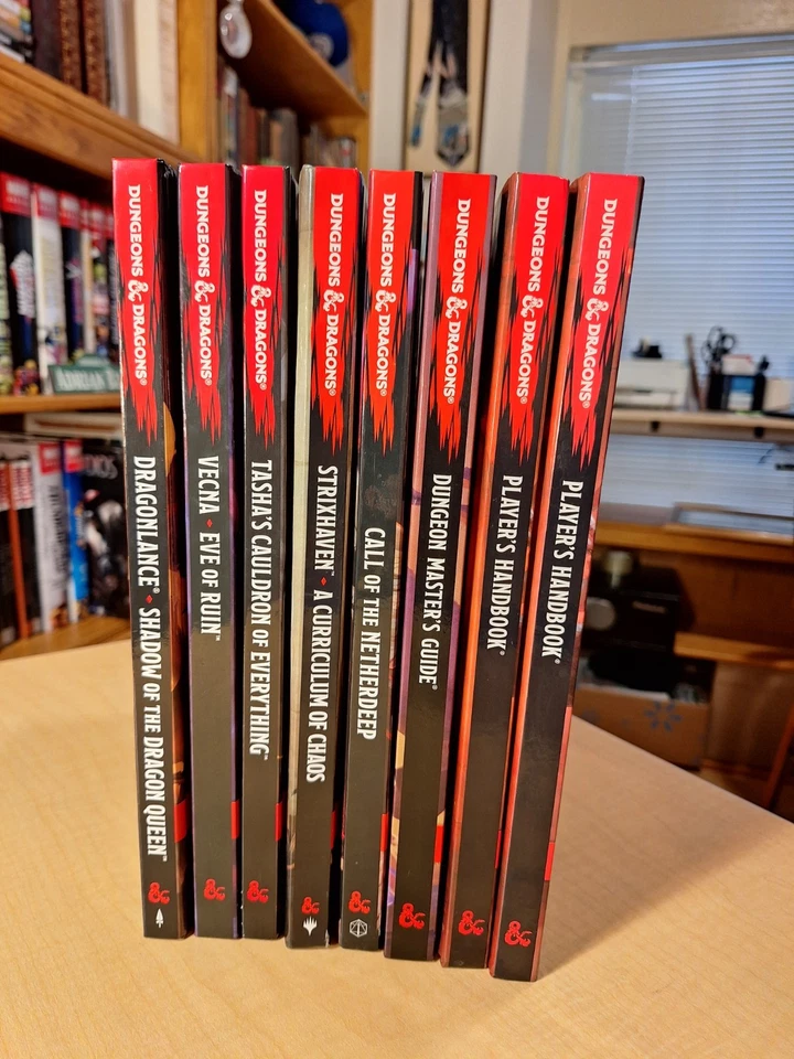 Dungeon & Dragons Book Set (8) Books VGC - Titles Shown in Pics - Image 2 of 4