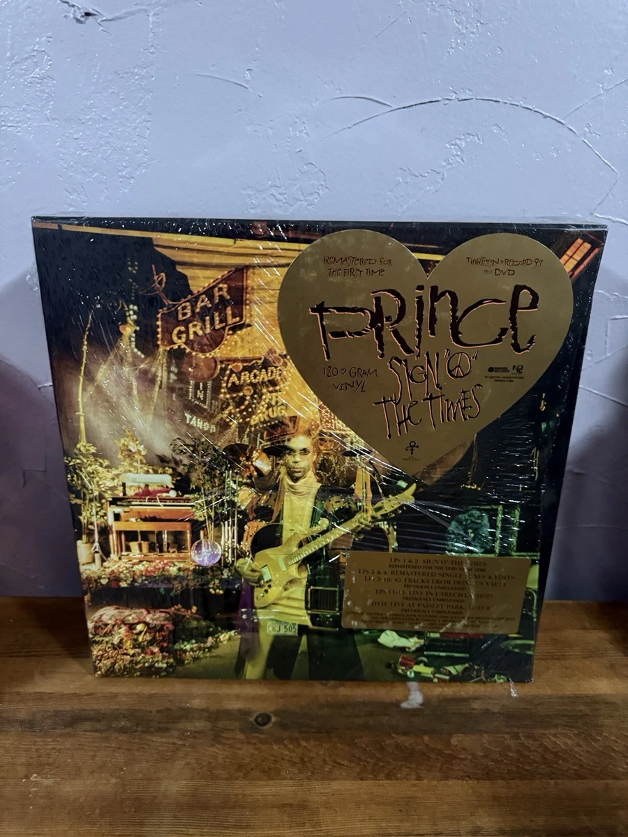 PRINCE Sign O The Times 13LP + DVD Super Deluxe Box RARE! Out Of