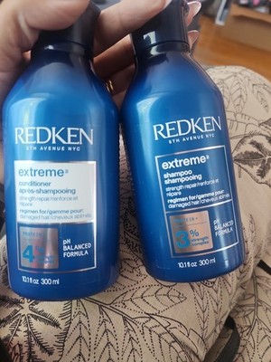 Redken Extreme Length Shampoo Conditioner Set 10.1oz Strength Repair 