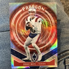 2025 Panini Phoenix Paragon Drake Maye #7 Insert New England Patriots Football