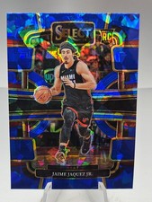 2023-24 Select Jaime Jaquez Jr. Concourse Blue Cracked Ice Rookie RC #100 Heat