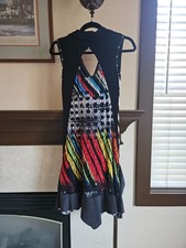 Tango Mango Sleeveless Lace V Neck Knee Length Dress, S, *Excellent Condition*