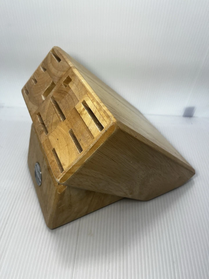 Kitchenaid 刀块 19 槽木制大号 — 第 4/4 张图片