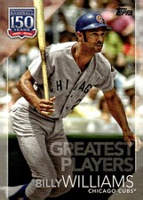 2019 Topps #GP-30 Billy Williams 150 Years of Professional Baseball