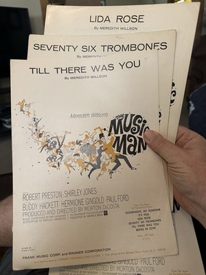 K Movie Musical 3-pack Sheet Music  The Music Man  by Willson