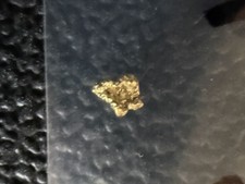 Pépite d'or naturelle d'Alaska 0,046 gramme - Pépite d'or extraite d'Alaska