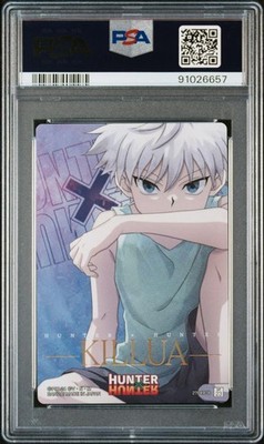 POP9 Hunter x Hunter Itajaga Killua PSA10 Trading Card Collectible