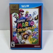 Nintendo Wii U Super Mario 3D World Nintendo Selects CIB Tested