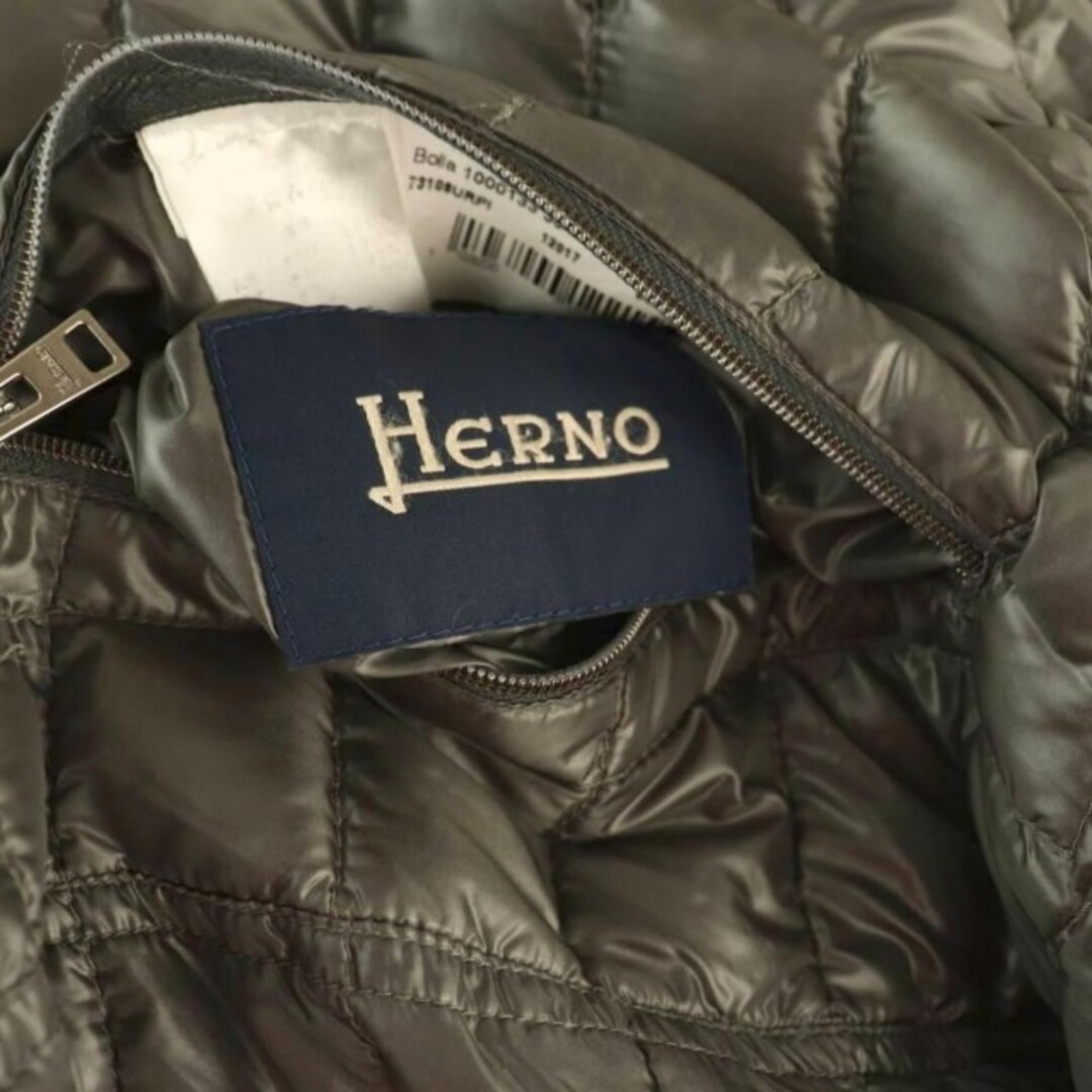 Herno Bolla Reversible Down Jacket Zip up 50 Yell… - image 8
