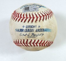 2021 Cleveland Indians At Pitt Pirates Game Used Baseball Phillip Evans Foul 55