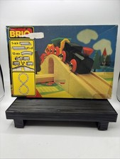 BRIO 33125 Wooden Train Set Made in Sweden Vintage- Complete
