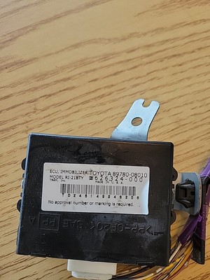 ︎ssw♡  Toyota ECU Immobilizer Transponder Key Anti-Theft Control Module