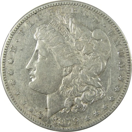 1879 S Rev 78 Morgan Silver Dollar VF Very Fine Details SKU:I25360