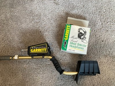 Garrett Metal Detector GTA Ultra 1000 Crossfire Headphones Carrying Case Works