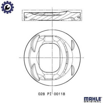 KOLBEN 028 PI 00118 000 FÜR CAXC/CAXA/CSA/CNVA/CMSB 1,4L 4cyl