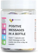 Positive Affirmations Messages in a Bottle（5oz）, Gifts For Women 2.8 Ounces 