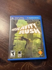 Gravity Rush (Sony PlayStation Vita, 2012) Excellent With Custom Manual