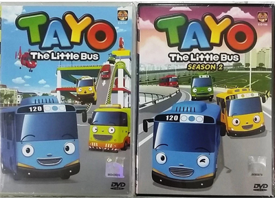 Tayo The Little Bus Season 1+2 DVD Korean Animated Children
