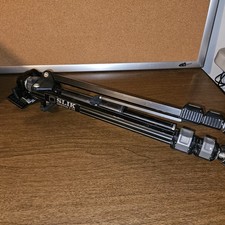 SLIK Tripod Universal U-112 Delux From 22" to 58" Travel Lightweight