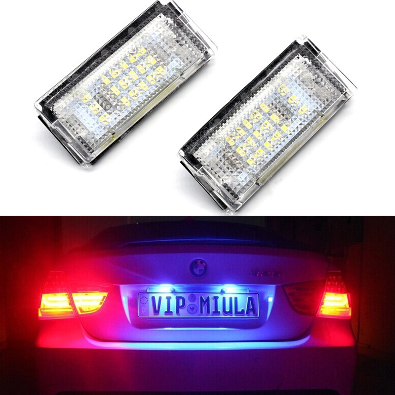 2x Canbus Error Free License Number Plate Light SMD LED Lamp Bulbs