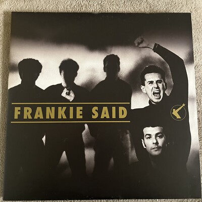 FRANKIE GOES TO HOLLYWOOD ''FRANKIE SAID'' CLEAR VINYL LP NEW NOT SEALED / OUVERT