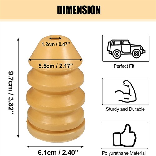 New 2Pcs For Jeep Liberty KJ 2002-2007 Rear Jounce Bumper Bump Stop 52088705AB - Picture 4 of 6