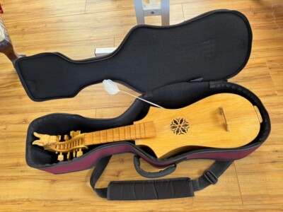 Citole Citola Medieval Instrument for Cantigas (luthier Vincenzo Cipriani)