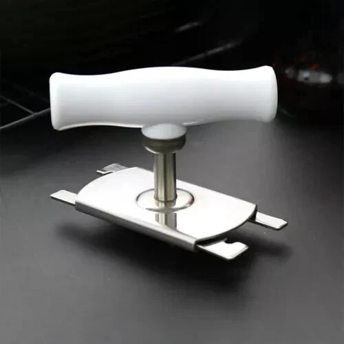 Abridor de tarros para manos débiles ajustable sin esfuerzo abridor de tarros para artritis para personas mayores Foto 2 de 4