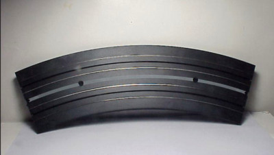 TRACK BLOW OUT (1) 15 INCH TWO LANE CURVE TRACK .REPRODUCTION. NEW