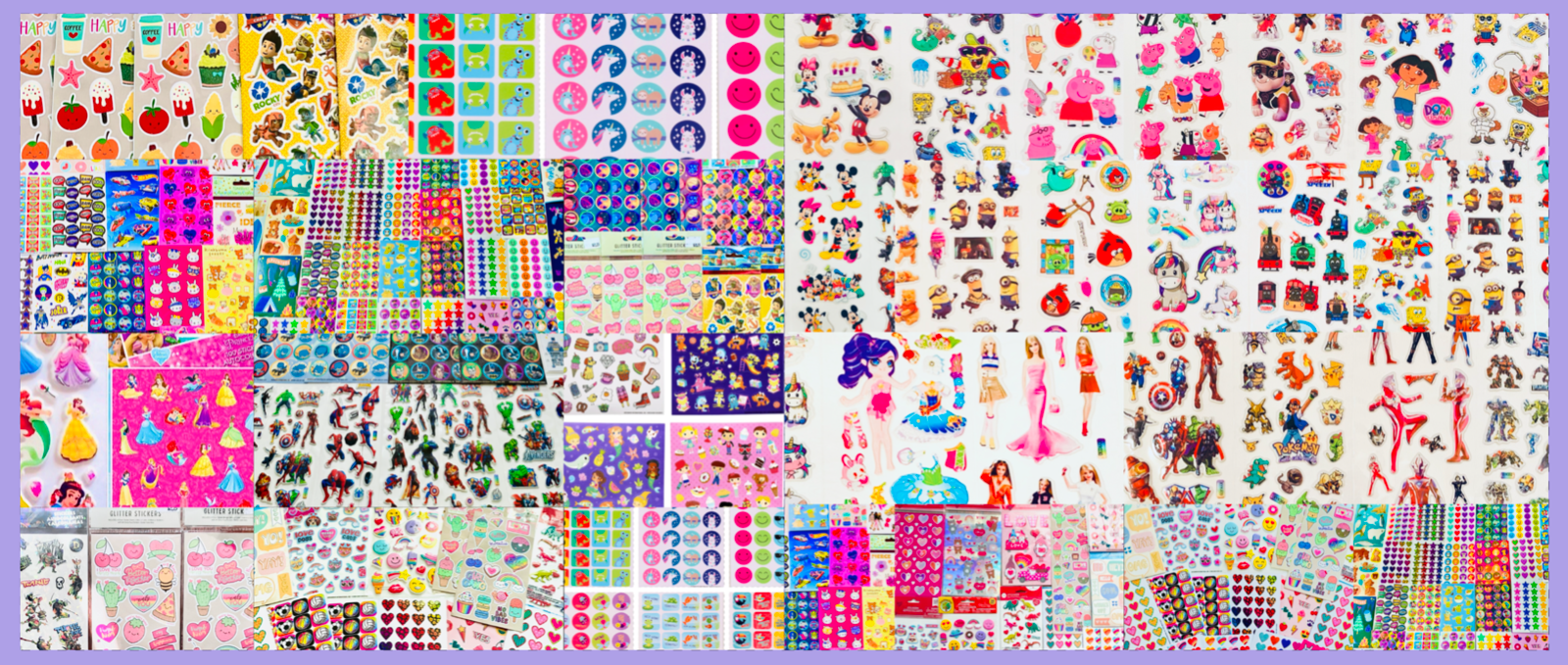 1369 Huge Surprise Sticker Lot by Sandylion Recollections American Crafts Eureka