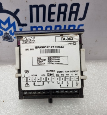 Sub-Zero FA-963 Temperature Controller 8(3)A/250Vac