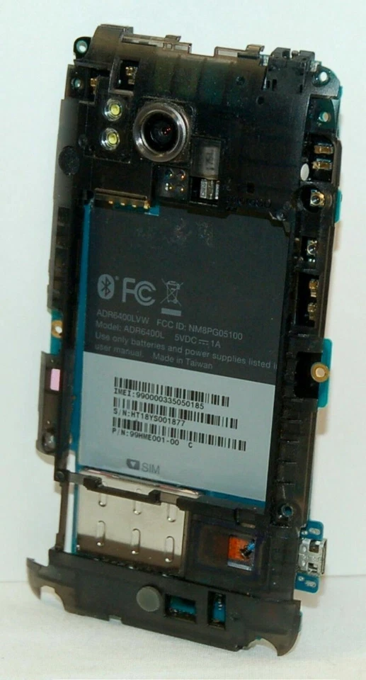GOOD HTC Thunderbolt ADR6400 Cell Phone Motherboard ONLY main board Verizon esn - Image 3 of 4