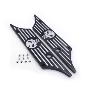 2pcs Black Saddle bag Latch Cover for Harley Davidson touring 1993-2013