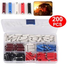 200X CERAMIC CONTINENTAL CAR FUSE TORPEDO BULLET CLASSIC CAR FUSES TOOL SET