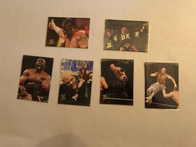 WWE Action Topps 2007 Trading Cards - 6 Bulk NM (Triple H, Hornswoggle, Kane)