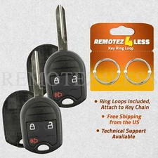 2 For 2011 2012 2013 2014 2015 2016 Ford F-150 Remote Shell Case Key Fob Cover