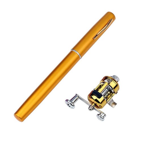 Portable Pocket Size Fishing Rod Telescopic Pen Fishing Pole and Reel Combo - Picture 16 of 22