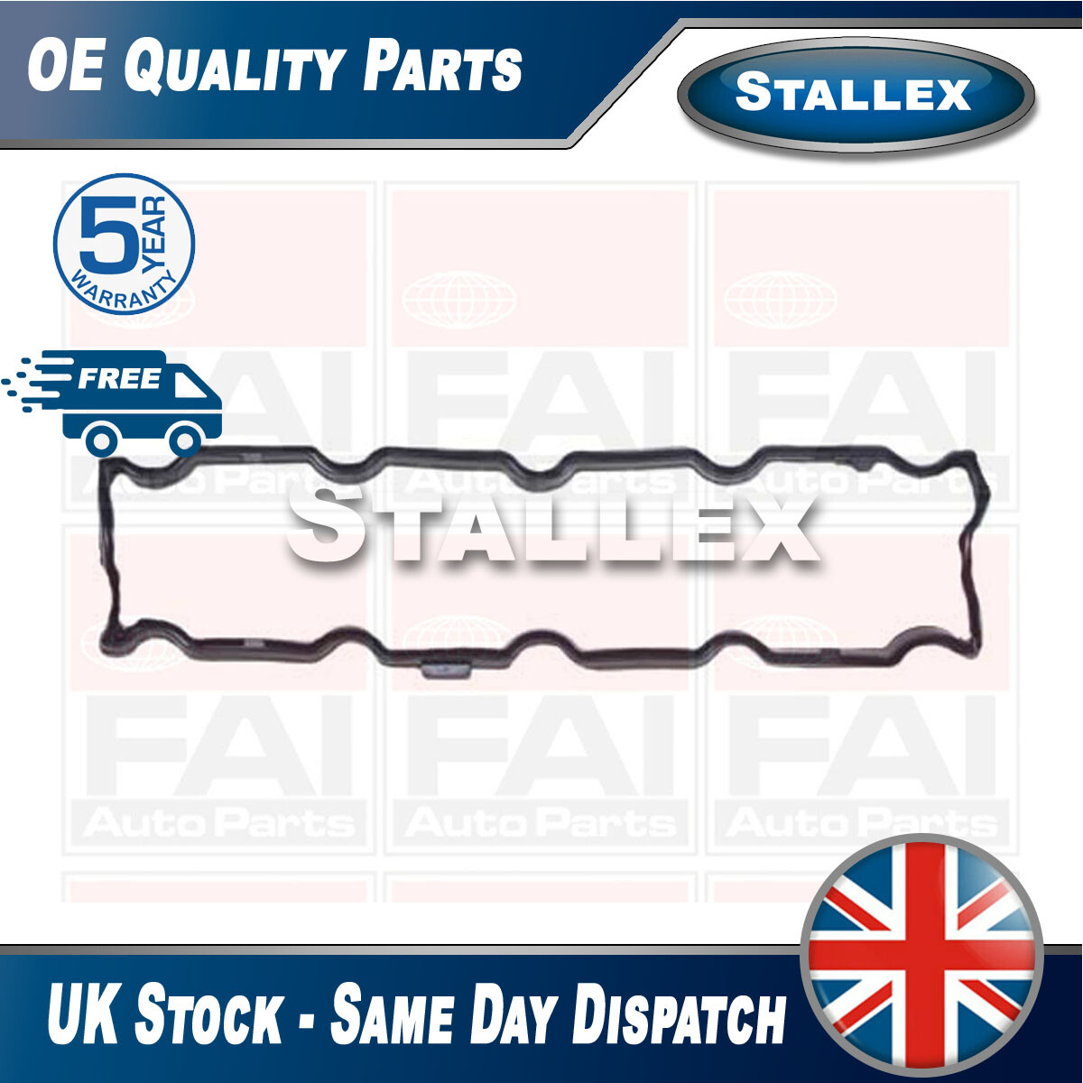 ノン Fits Peugeot Citroen 1.8 D TD 1.9 2.0 Rocker Cover Box Gasket