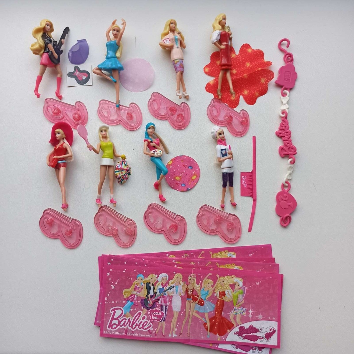 Barbie i can be.. 2014, Kinder Surprise Full set FT189 - FT197 | eBay