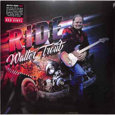 Walter Trout / RIDE (LTD.2LP, 140 GR.RED VINYL, GATEFOLD SLEEVE)  / Mascot Labe