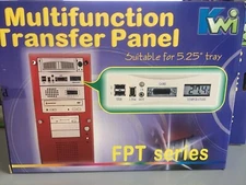 FPT-01S, Kingwin Temperature/ Game/ Audio/ 1394/ USB Integrated Front Panel, New