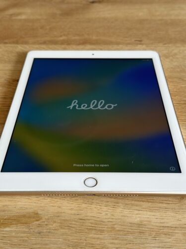 Apple iPad 5. Gen. 32GB, WLAN + Cellular (O2), 24,64 cm, (9,7 Zoll) - Gold - Bild 1 von 8