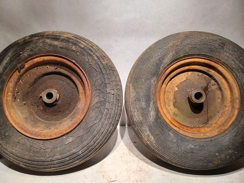 Vintage Sears Suburban SS 12 Front Rims, Bad Tires | eBay