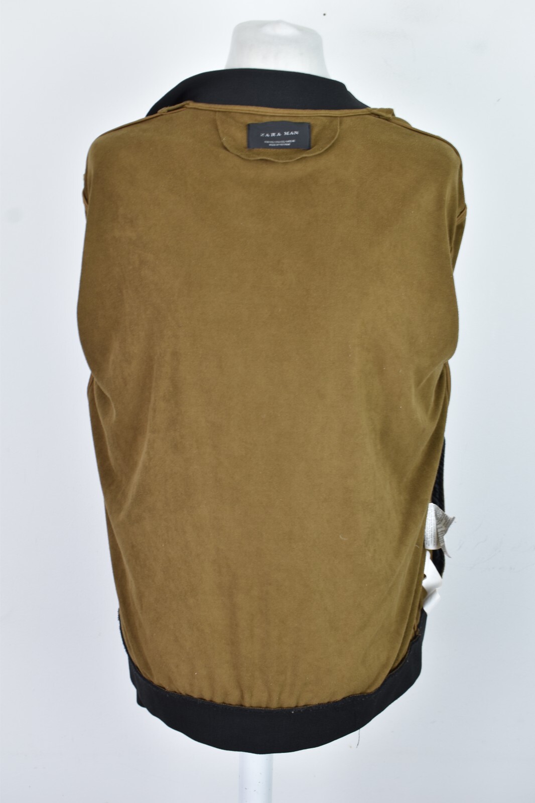 Veste coupevent verte Zara Man taille EUR 2 XL homme à fermeture