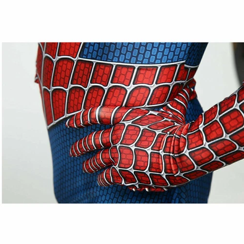 Amazing Spiderman Jumpsuit Raimi Spider-man cosplay Costume Party Fancy Dress - Bild 8 von 13