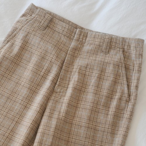 Pantaloni a quadri Acne Studios in twill gamba larga - taglia 32 vita - Foto 2 di 5