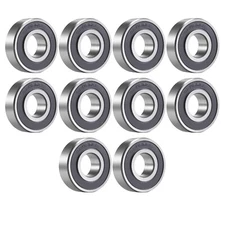 6203 2RS (10Pcs) Ball Bearing Double Shielded Deep Groove Ball Bearings