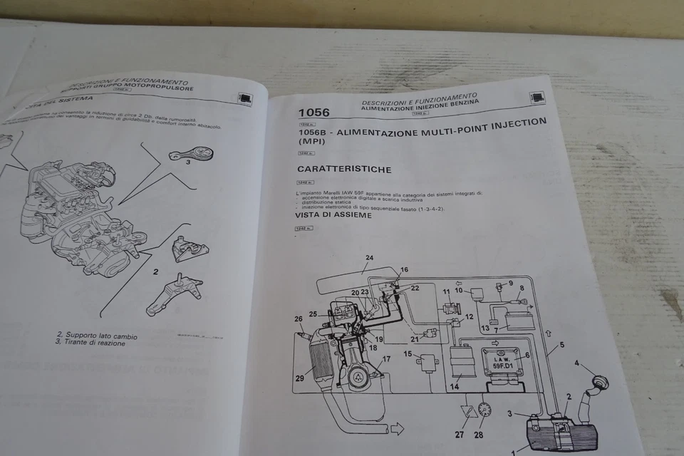 manuale officina corso su Fiat Punto motore 16V 8V JTD D - Immagine 4 di 4