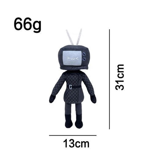 Skibidi&Toilet- TV Woman Plush Doll Fluffy Stuffed Soft Pillow Toys Kids Gifts - Bild 4 von 4