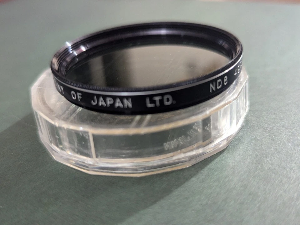 Vintage Rare Victor Company Of Japan Ltd ND8 49mm Camera Lens, Discontinued  - Image 3 of 4